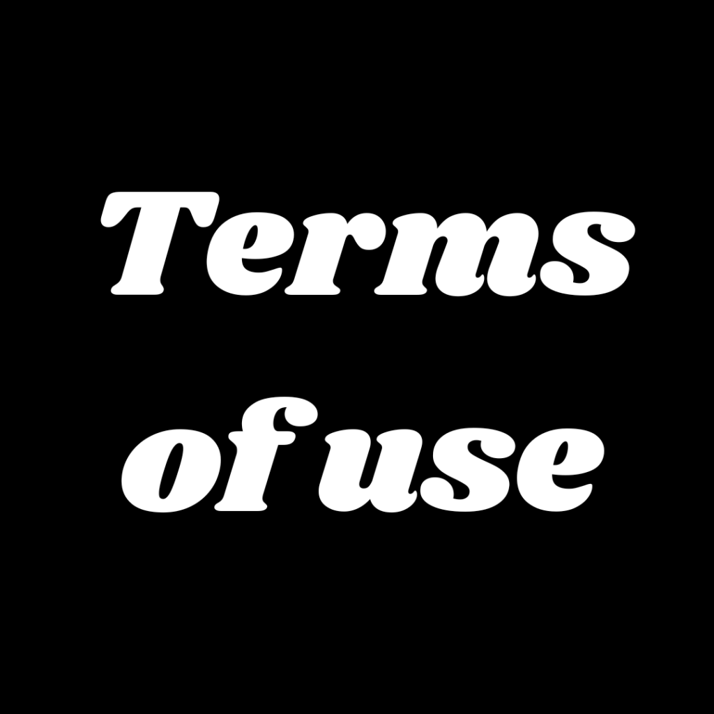 Terms of use