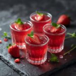 Strawberry Hibiscus Pink Gelatin – Low-Calorie Weight Loss Dessert Recipe