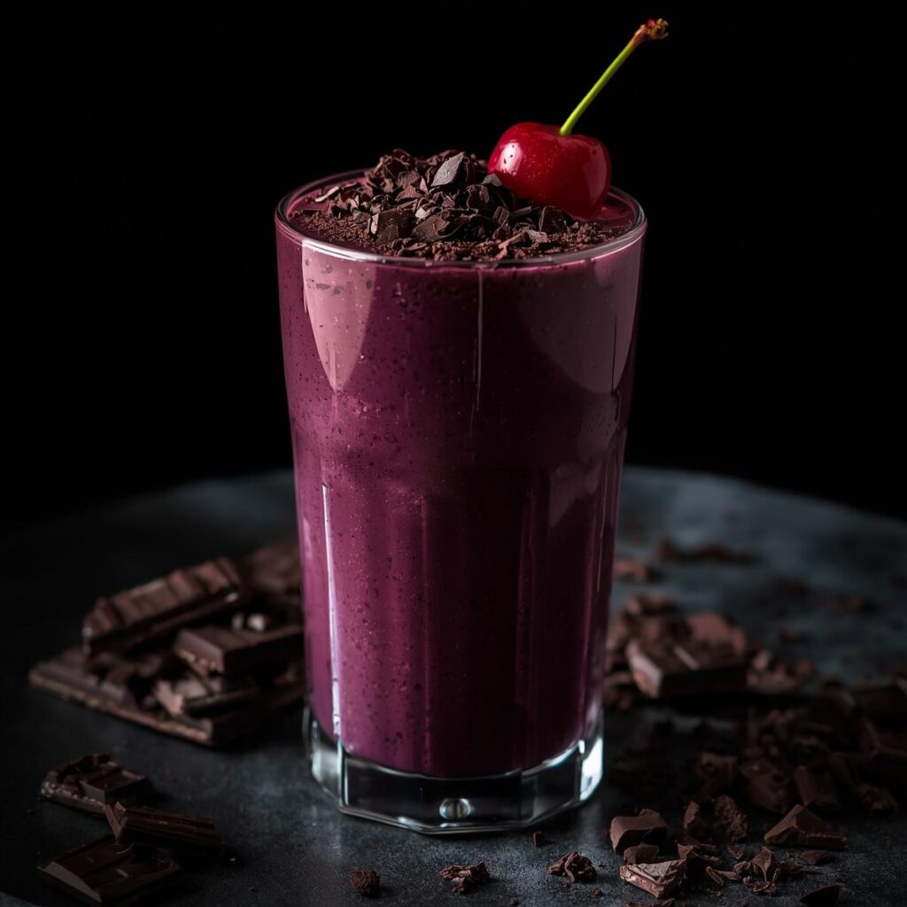Black Forest Smoothie: A Healthy Dessert in a Glass