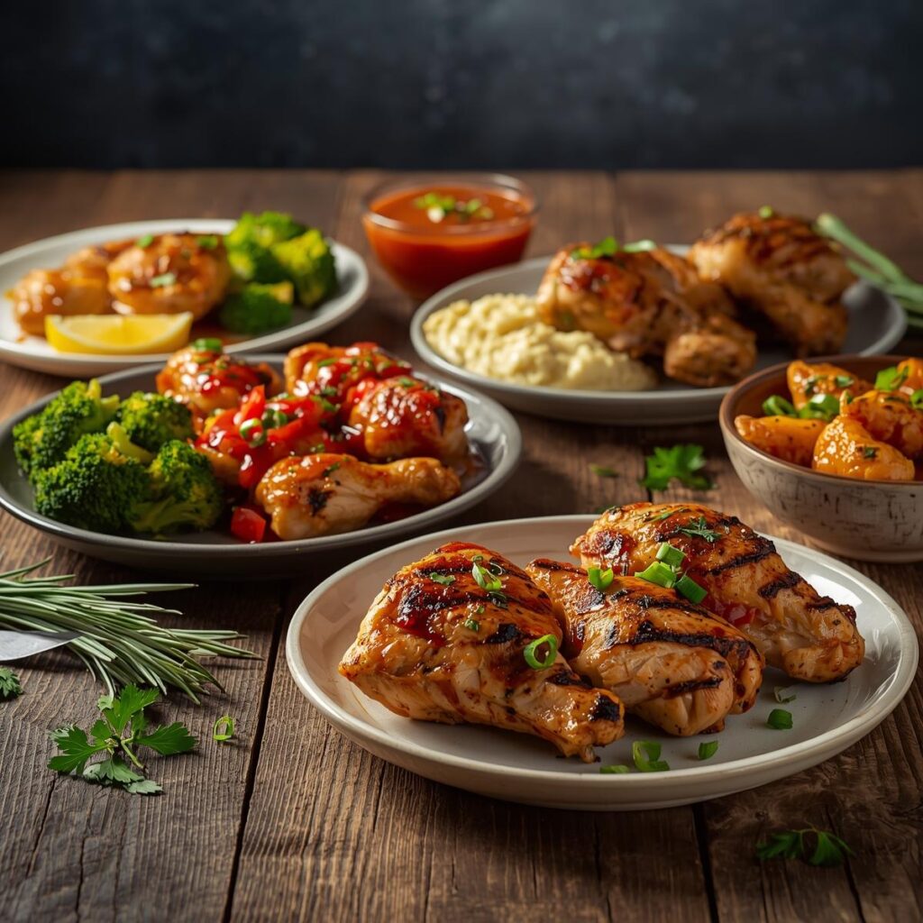 Colorful Southwestern vegan bowl with sweet potatoes and black beans – plant-based low-calorie meal